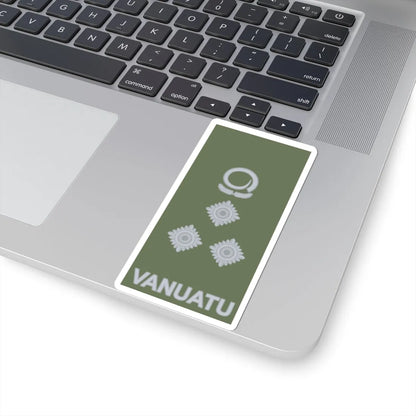 Vanuatu Mobile Force OF 6 (Vanuatu) (Military Rank) STICKER Vinyl Kiss-Cut Decal - The Sticker Space