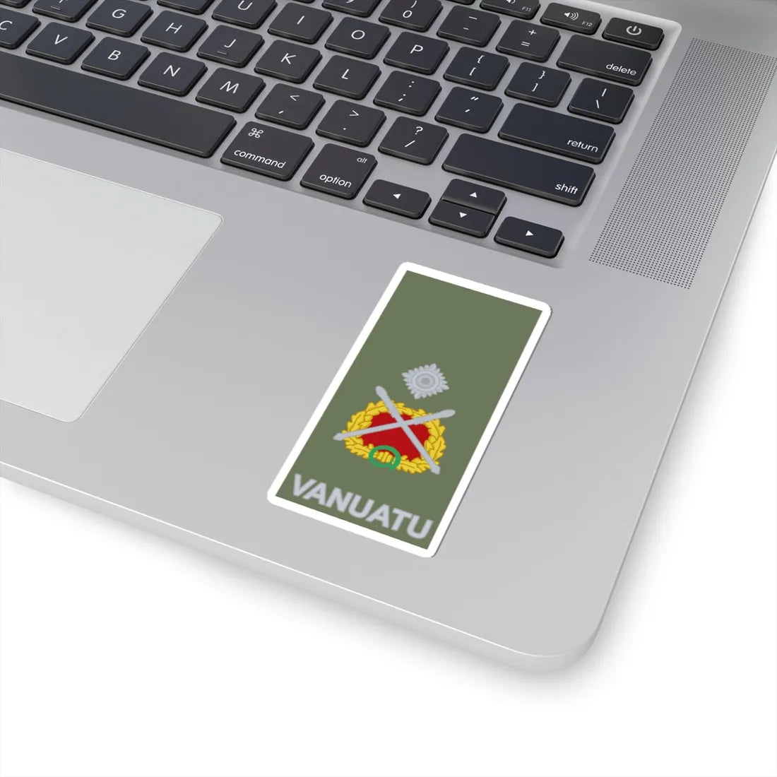 Vanuatu Mobile Force OF 7 (Vanuatu) (Military Rank) STICKER Vinyl Kiss-Cut Decal - The Sticker Space