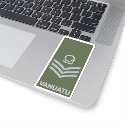 Vanuatu Mobile Force OR 7 (Vanuatu) (Military Rank) STICKER Vinyl Kiss-Cut Decal - The Sticker Space