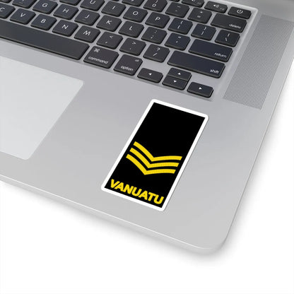 Vanuatu Police Maritime Wing OR 6 (Vanuatu) (Military Rank) STICKER Vinyl Kiss-Cut Decal - The Sticker Space