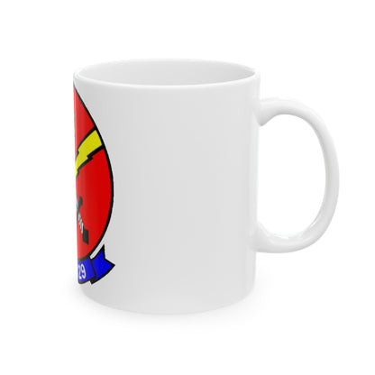 VAQ 129 (U.S. Navy) White Coffee Mug-The Sticker Space