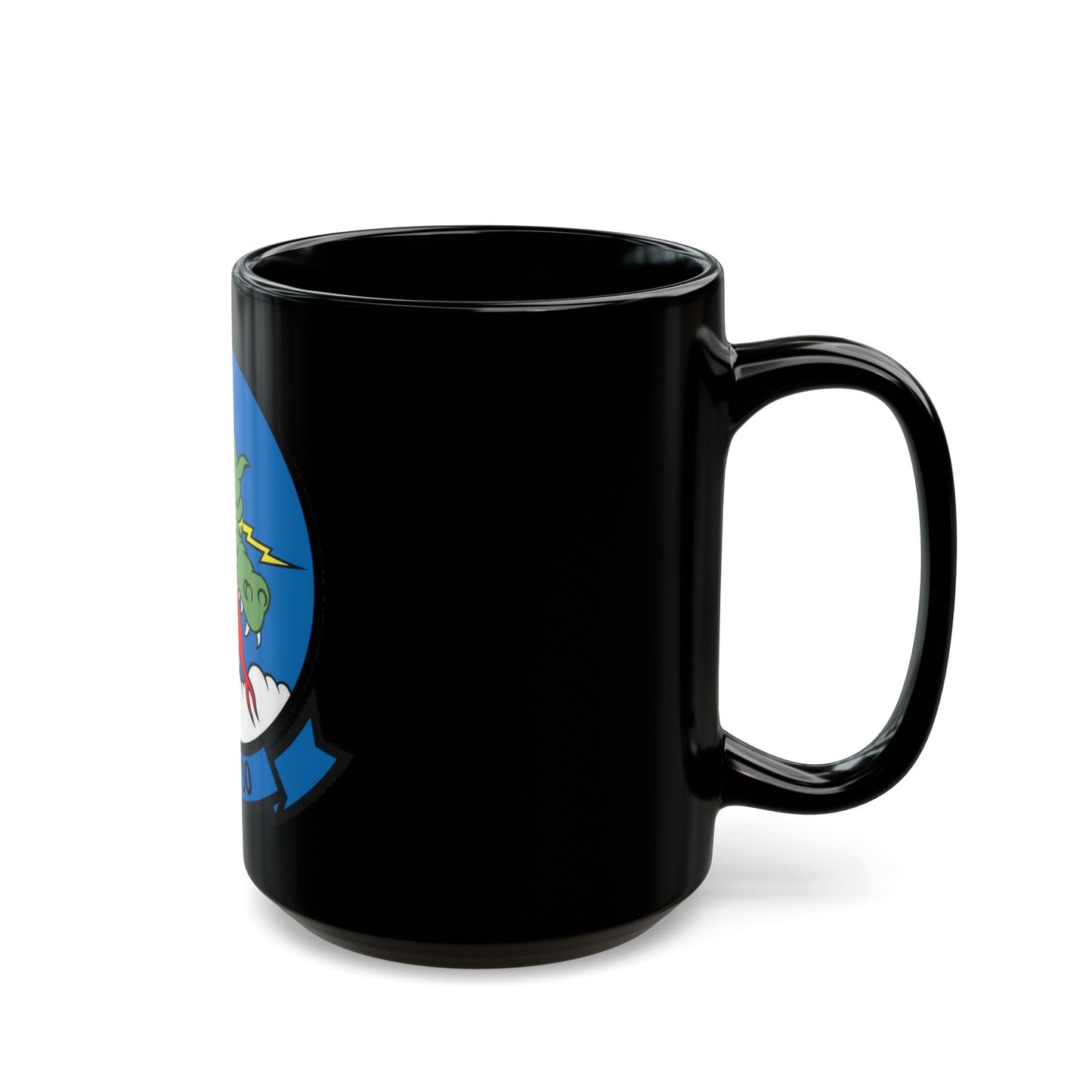 VAQ 130 Electronic Attack Squadron 130 (U.S. Navy) Black Coffee Mug-The Sticker Space