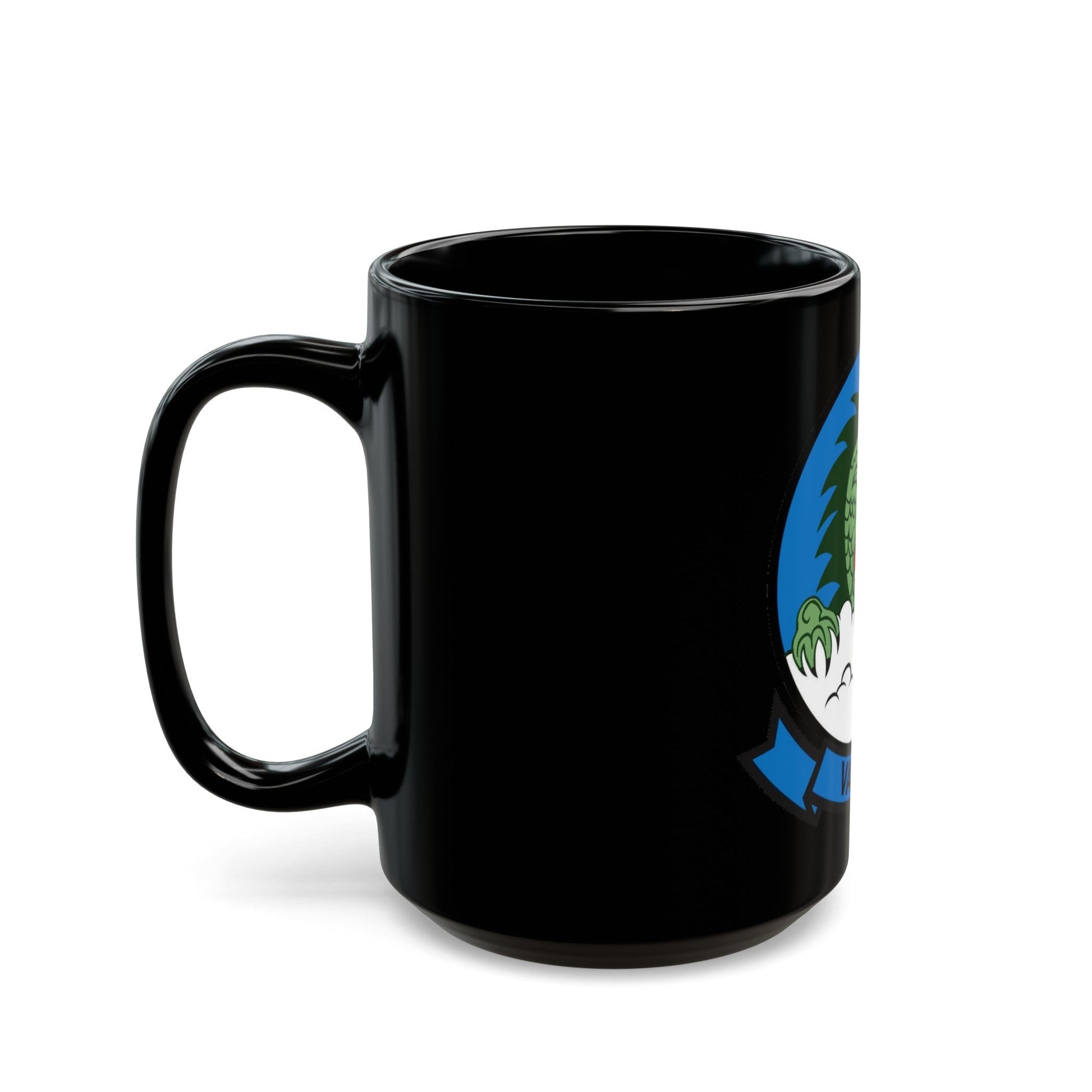 VAQ 130 Electronic Attack Squadron 130 (U.S. Navy) Black Coffee Mug-The Sticker Space