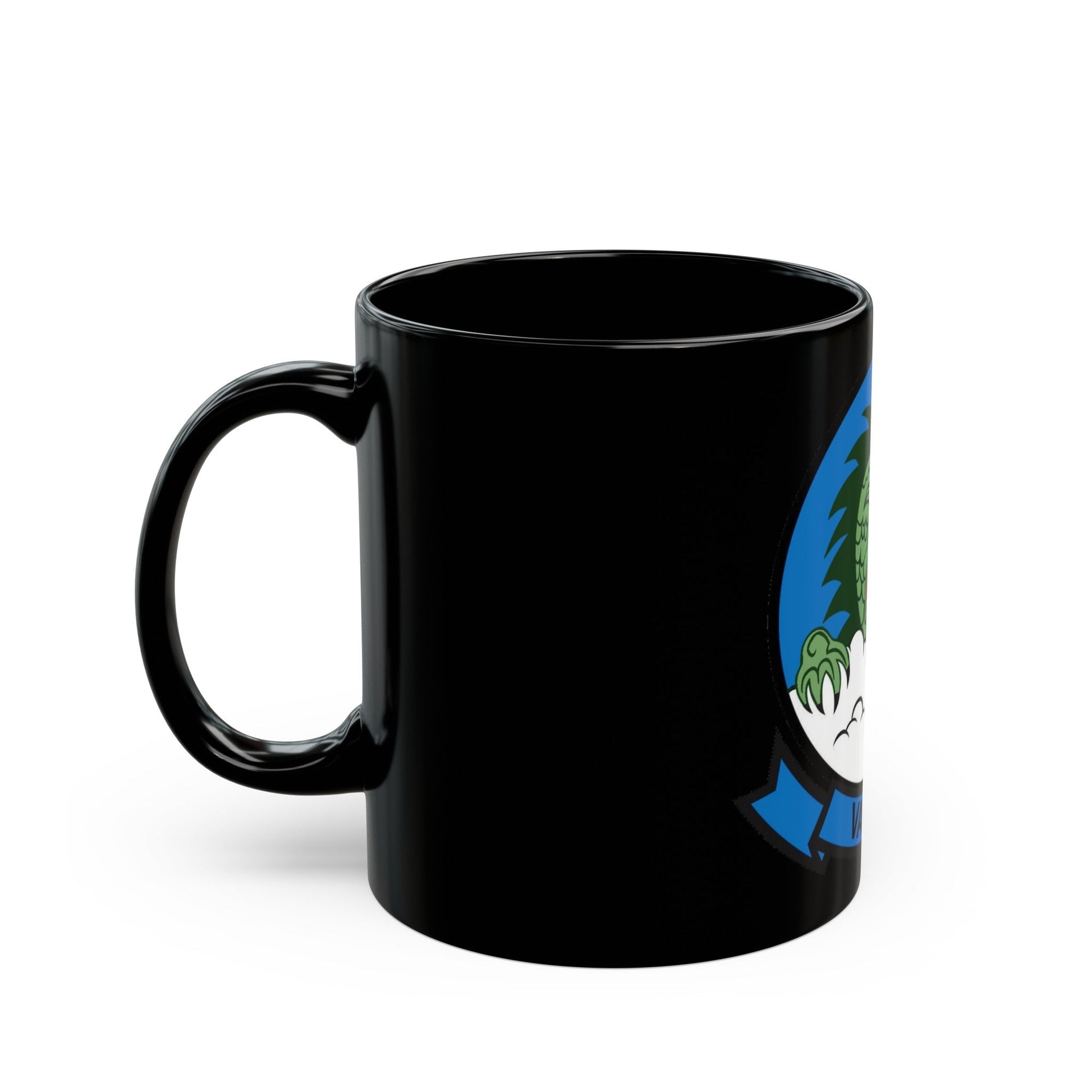 VAQ 130 Electronic Attack Squadron 130 (U.S. Navy) Black Coffee Mug-The Sticker Space