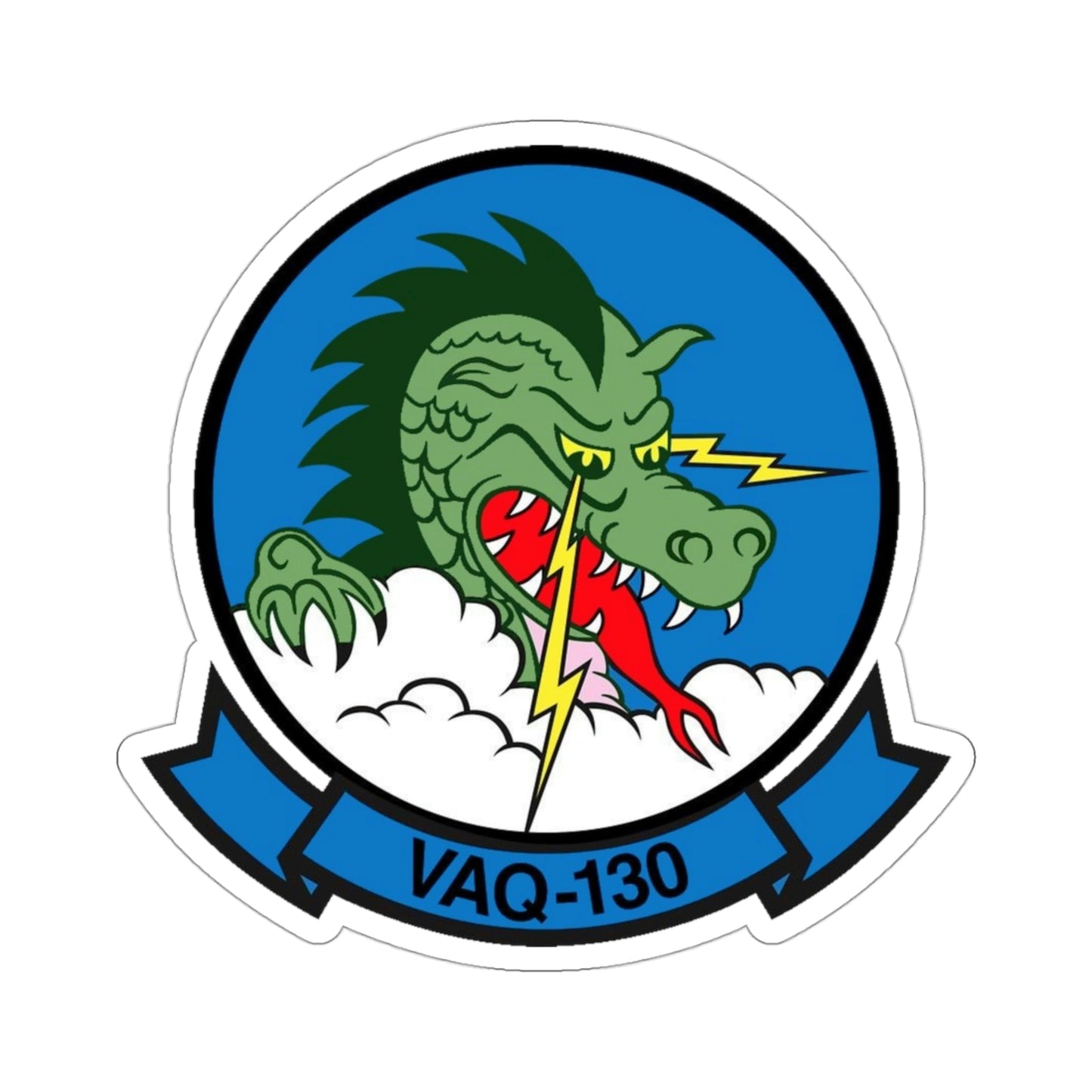 VAQ 130 Electronic Attack Squadron 130 (U.S. Navy) STICKER Vinyl Die-Cut Decal-3 Inch-The Sticker Space