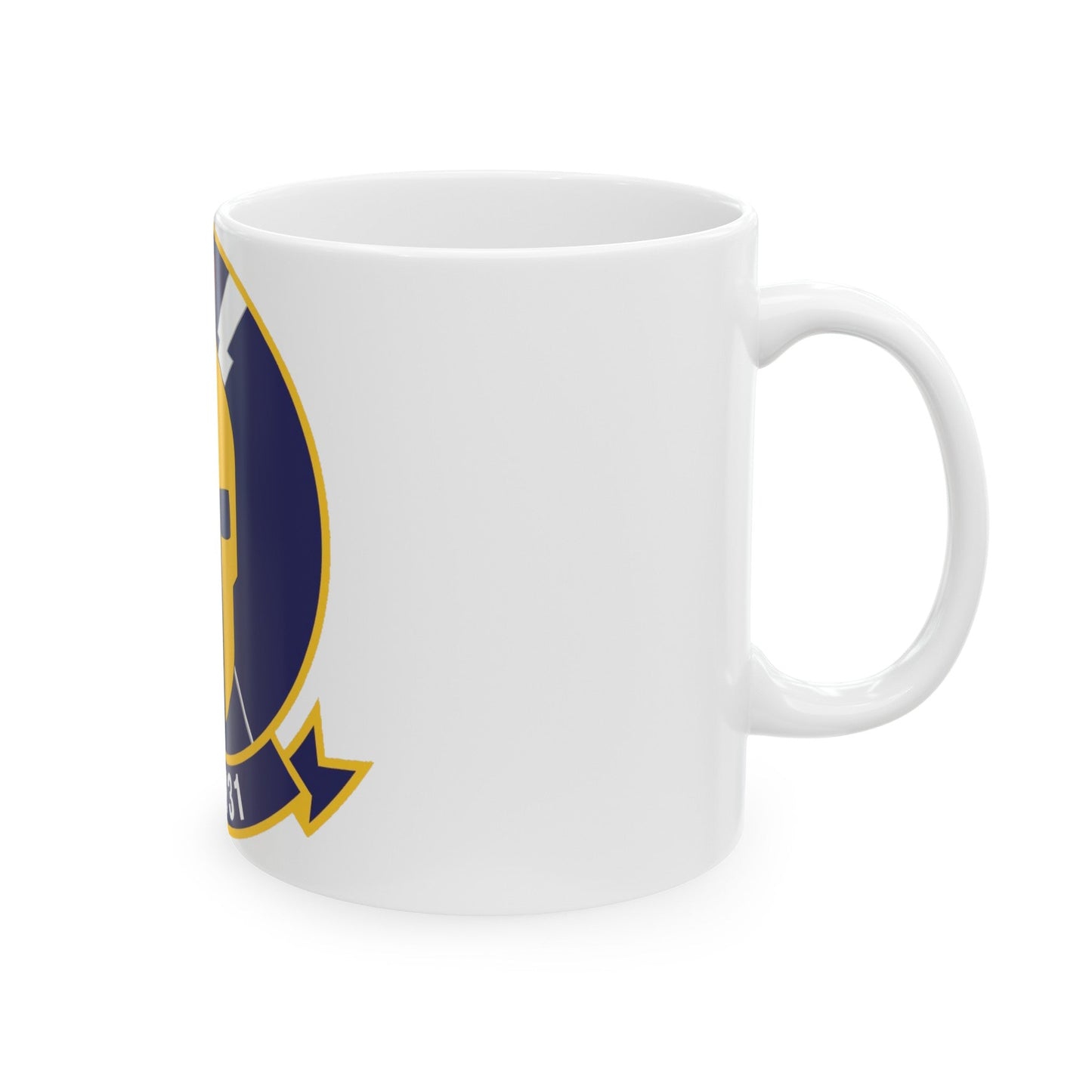 VAQ 131 Electronic Attack Squadron 131 (U.S. Navy) White Coffee Mug-The Sticker Space