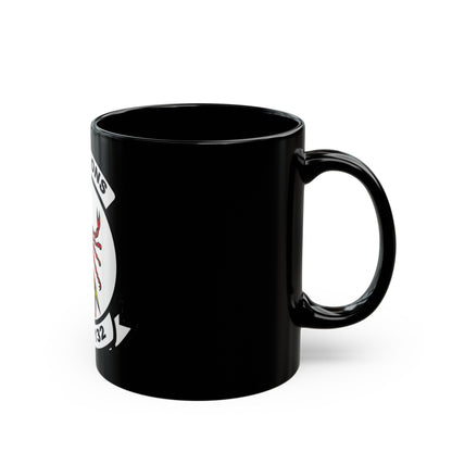 VAQ 132 Electronic Attack Squadron 132 (U.S. Navy) Black Coffee Mug-The Sticker Space