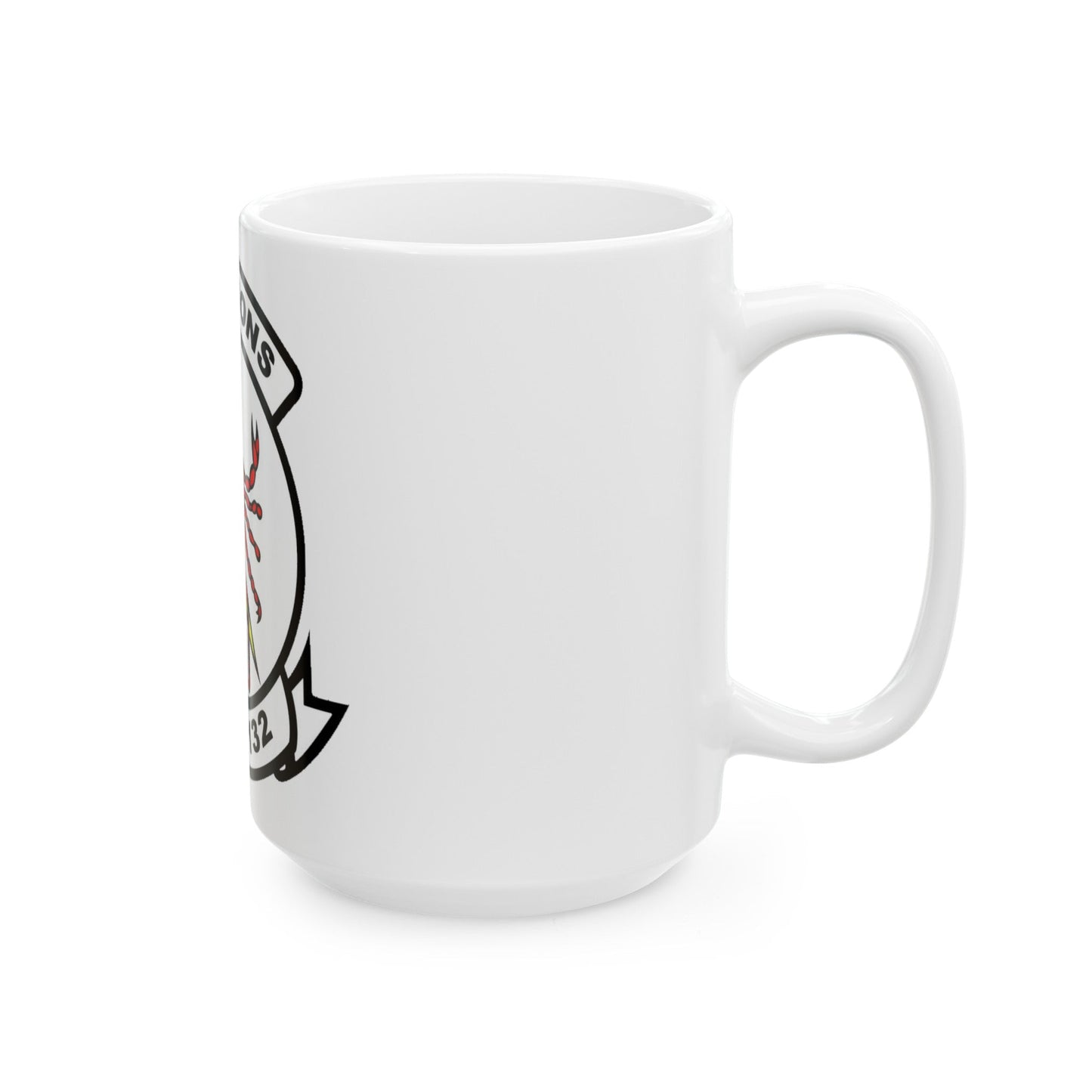 VAQ 132 Electronic Attack Squadron 132 (U.S. Navy) White Coffee Mug-The Sticker Space