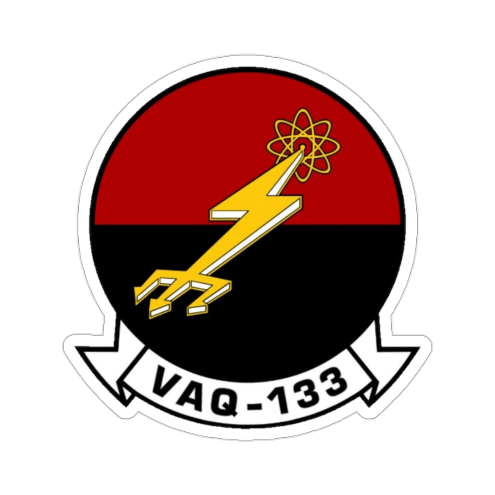 VAQ 133 Electronic Attack Squadron 133 (U.S. Navy) STICKER Vinyl Die-Cut Decal-2 Inch-The Sticker Space