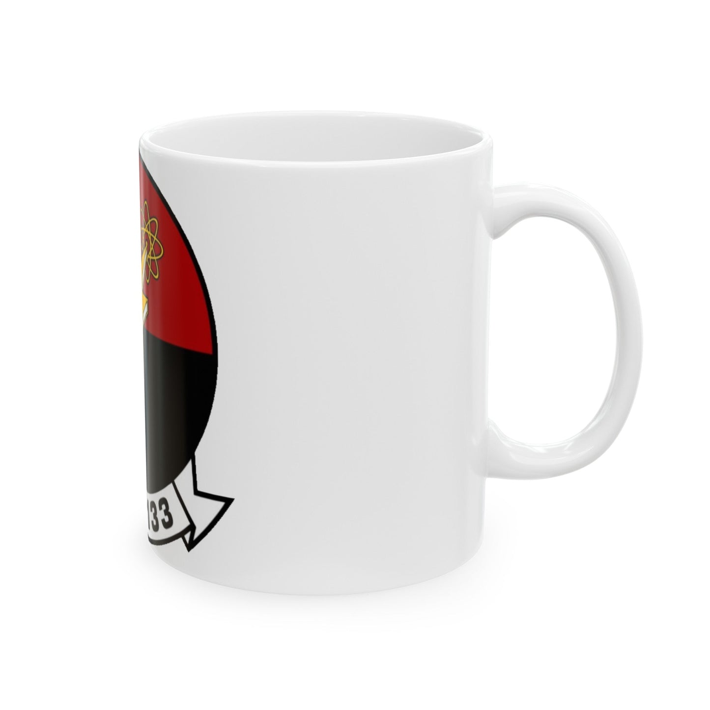 VAQ 133 Electronic Attack Squadron 133 (U.S. Navy) White Coffee Mug-The Sticker Space