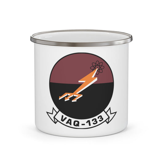 VAQ 133 (U.S. Navy) Enamel Mug 12oz-12oz-The Sticker Space