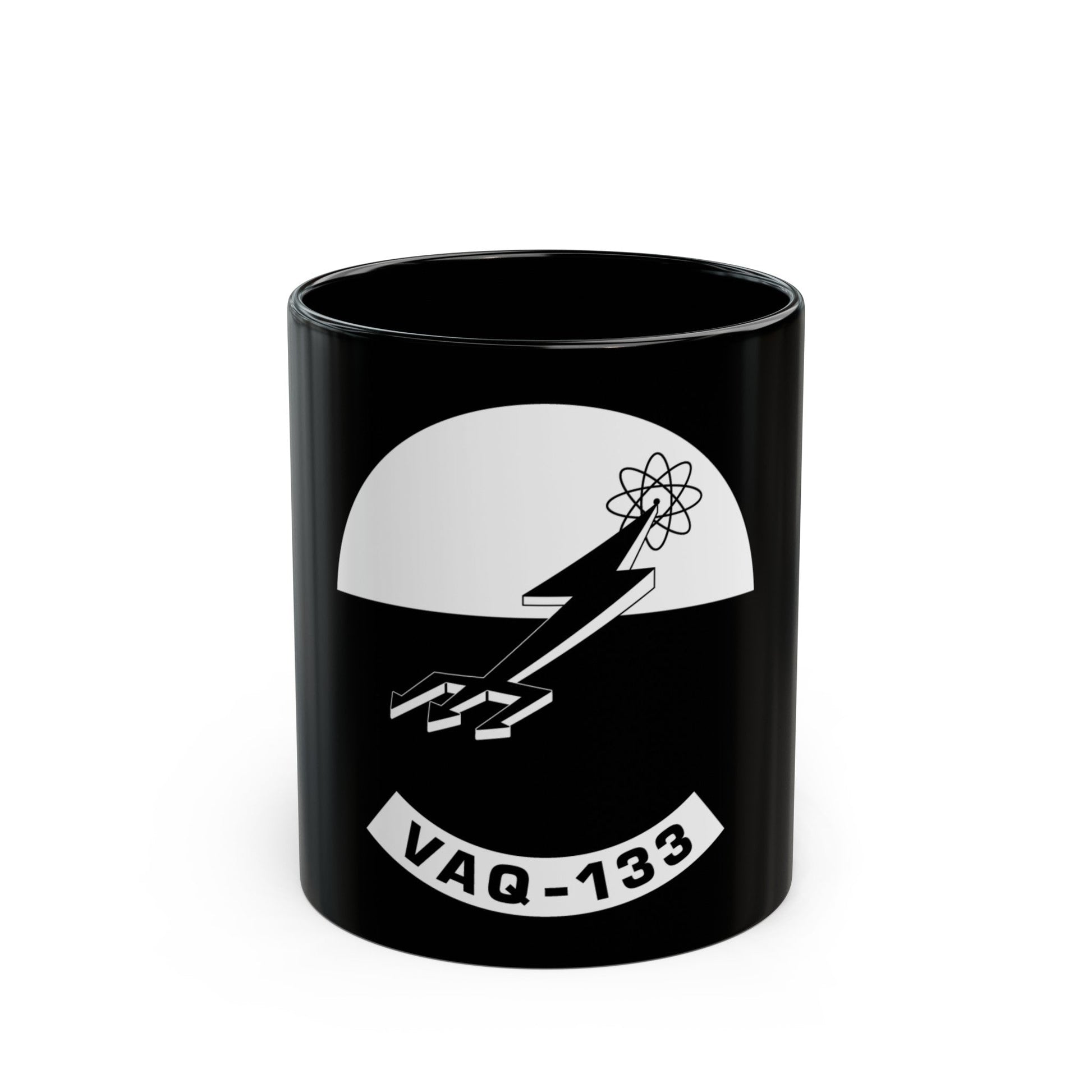 VAQ 133BW (U.S. Navy) Black Coffee Mug-11oz-The Sticker Space