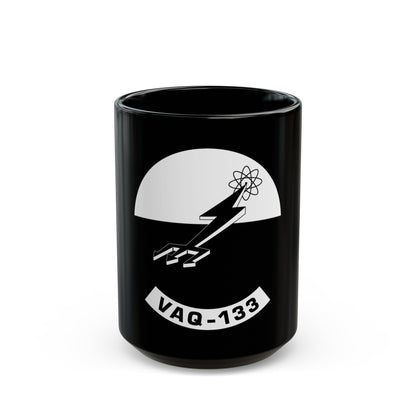 VAQ 133BW (U.S. Navy) Black Coffee Mug-15oz-The Sticker Space