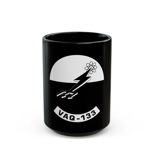 VAQ 133BW (U.S. Navy) Black Coffee Mug-15oz-The Sticker Space