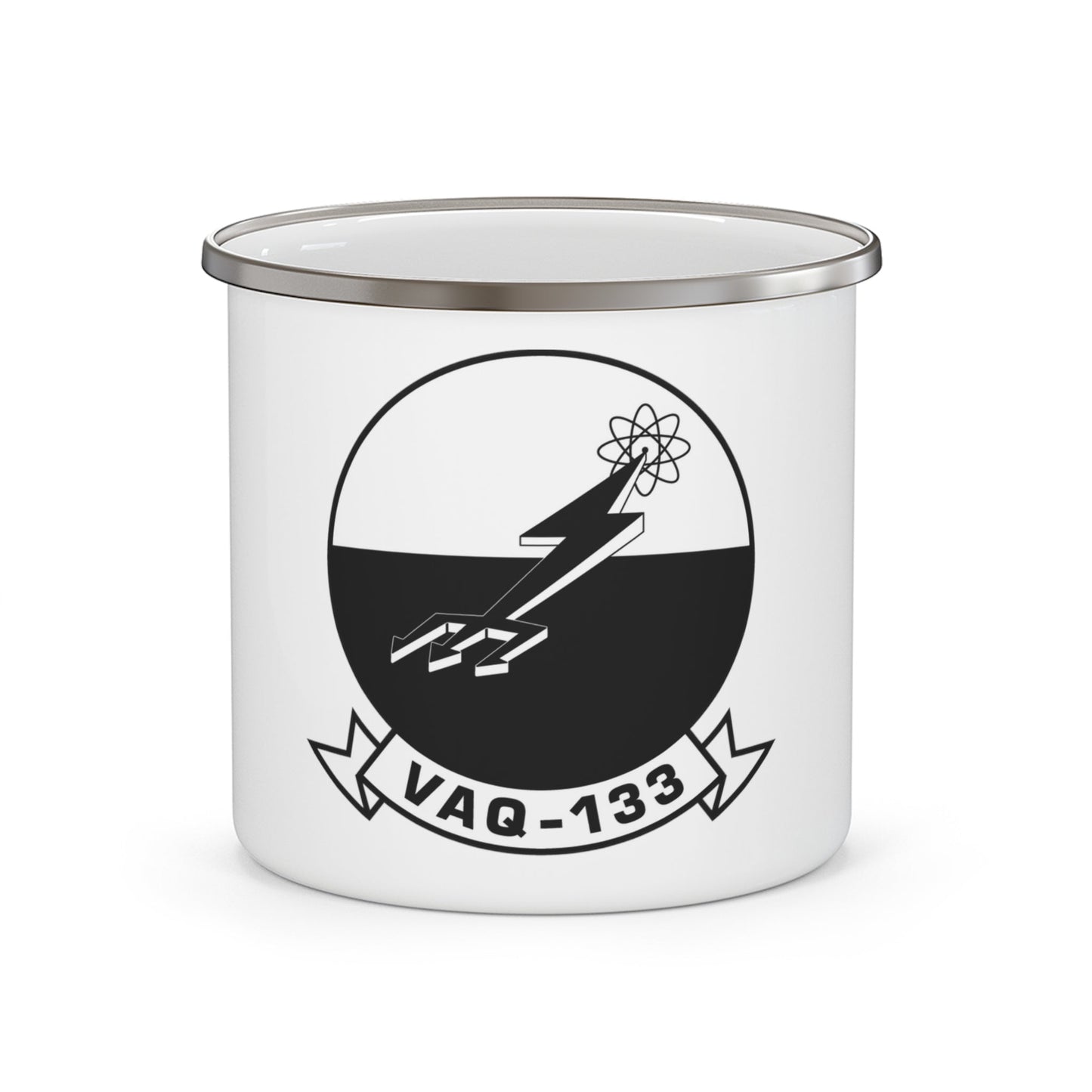 VAQ 133BW (U.S. Navy) Enamel Mug 12oz-12oz-The Sticker Space