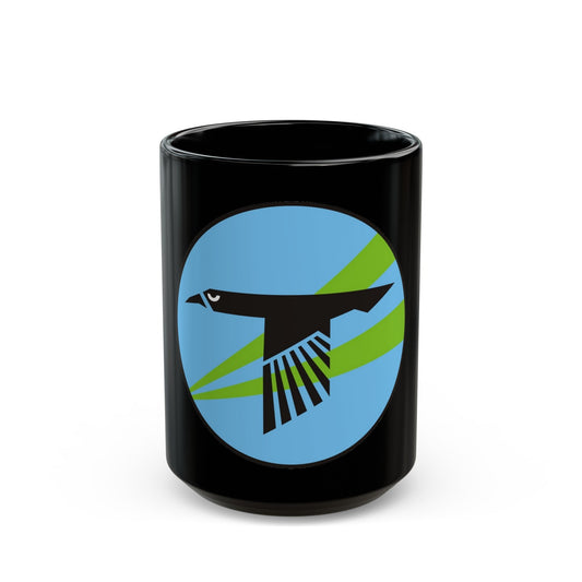 VAQ 135 Electronic Attack Squadron 135 (U.S. Navy) Black Coffee Mug-15oz-The Sticker Space