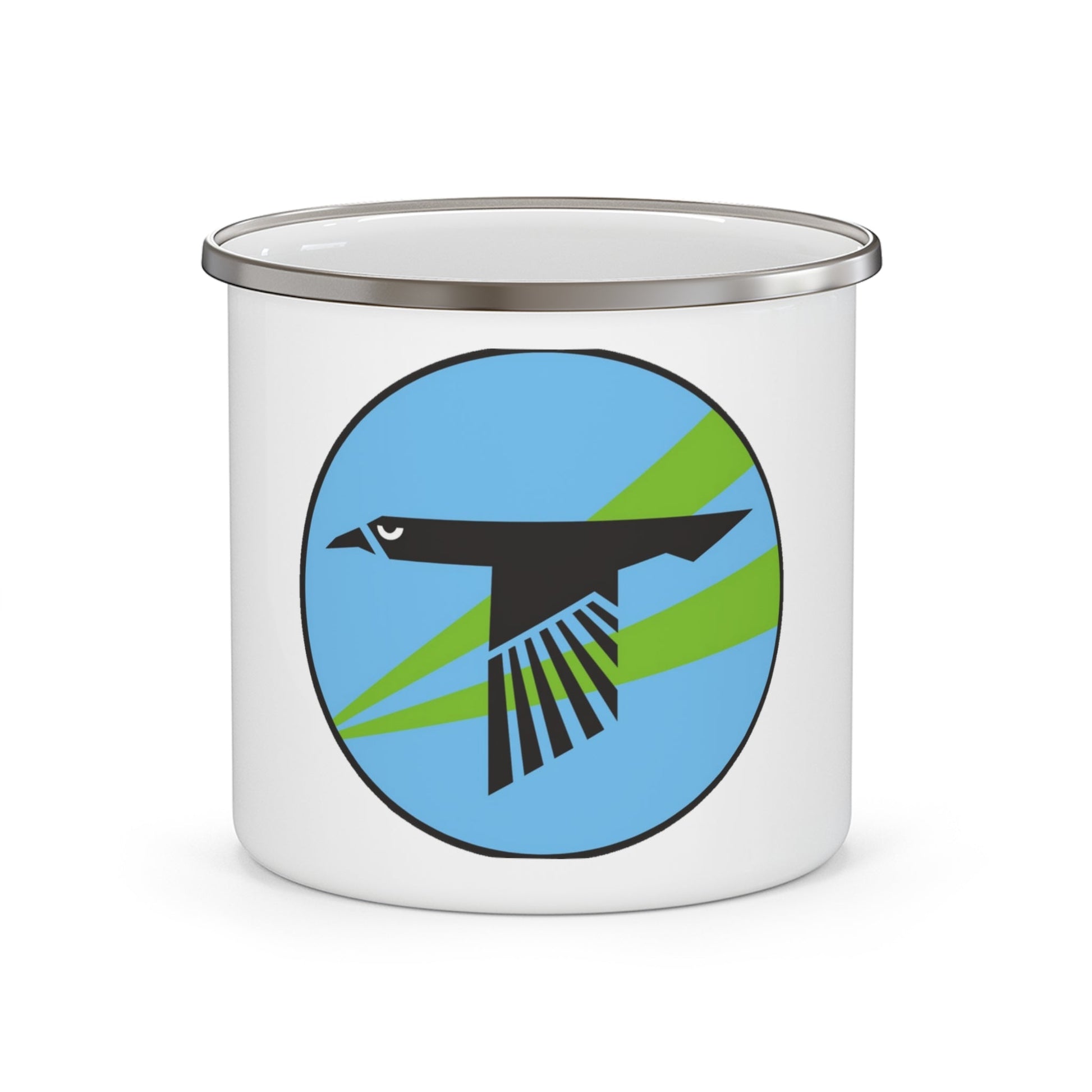 VAQ 135 Electronic Attack Squadron 135 (U.S. Navy) Enamel Mug 12oz-12oz-The Sticker Space