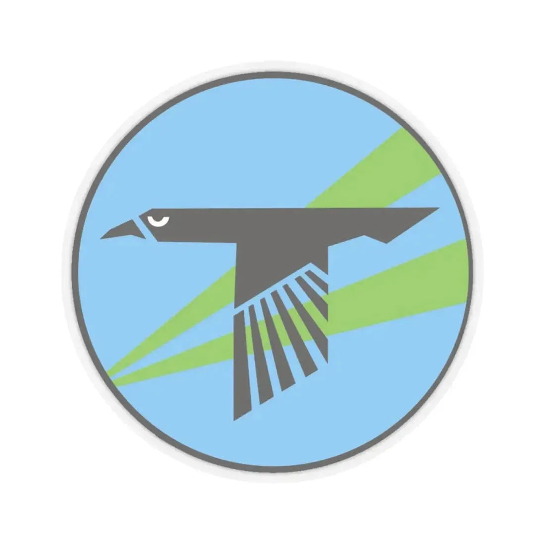 VAQ 135 Electronic Attack Squadron 135 (U.S. Navy) STICKER Vinyl Kiss-Cut Decal 4 Inch Transparent - The Sticker Space