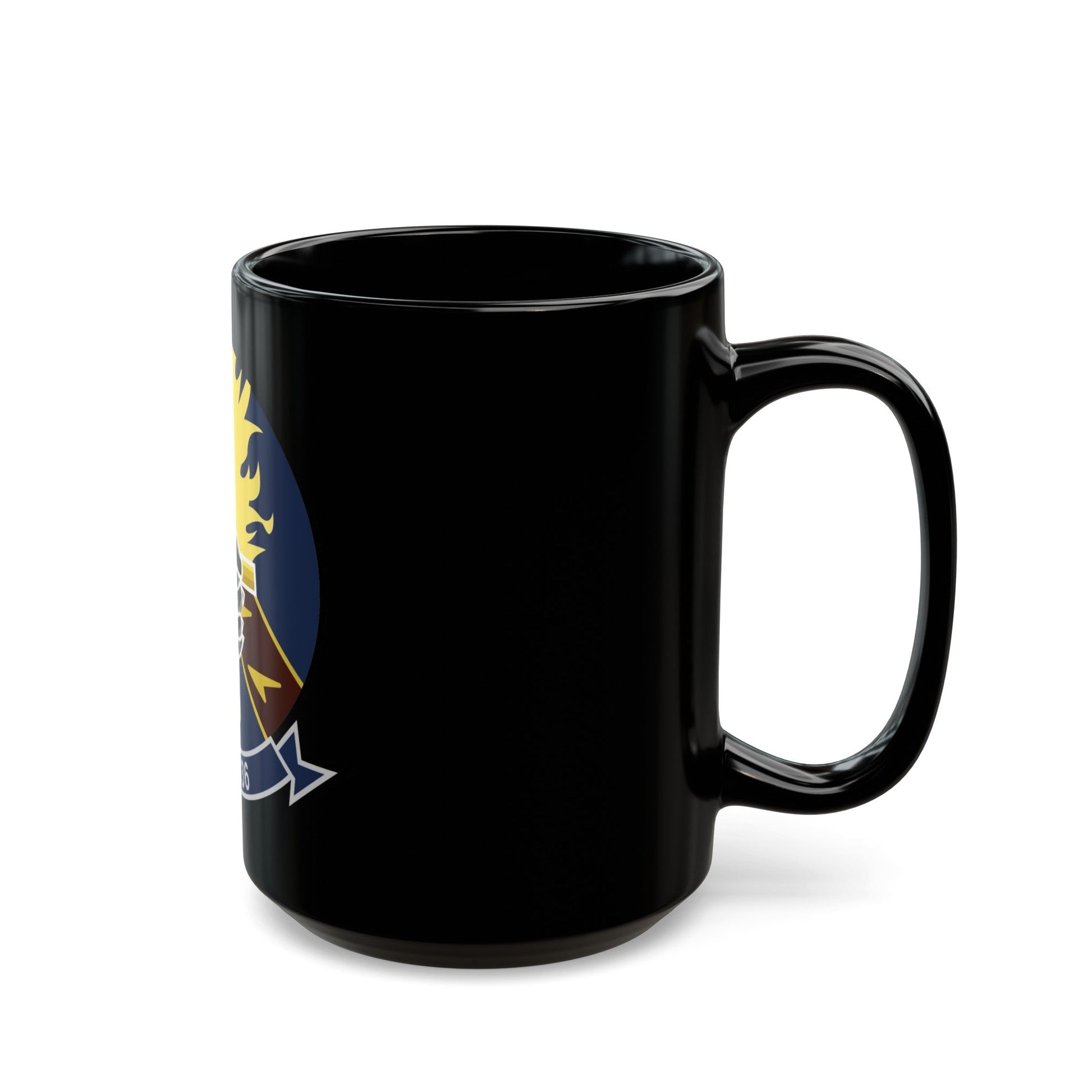 VAQ 136 Electronic Attack Squadron 136 (U.S. Navy) Black Coffee Mug-The Sticker Space