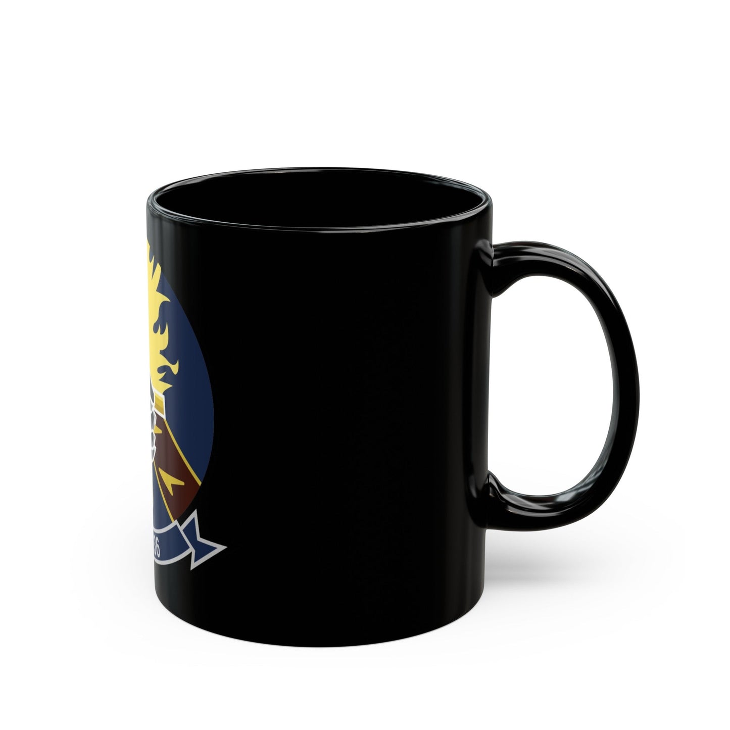 VAQ 136 Electronic Attack Squadron 136 (U.S. Navy) Black Coffee Mug-The Sticker Space