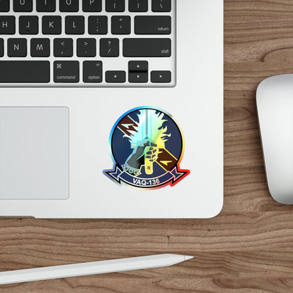 VAQ 136 Electronic Attack Squadron 136 (U.S. Navy) Holographic STICKER Die-Cut Vinyl Decal-The Sticker Space