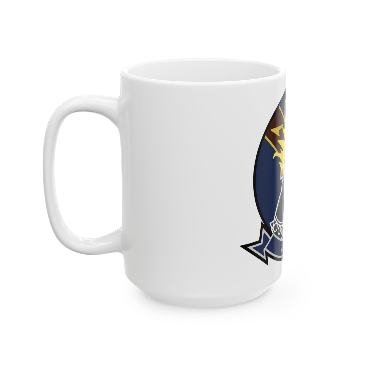 VAQ 136 Electronic Attack Squadron 136 (U.S. Navy) White Coffee Mug-The Sticker Space