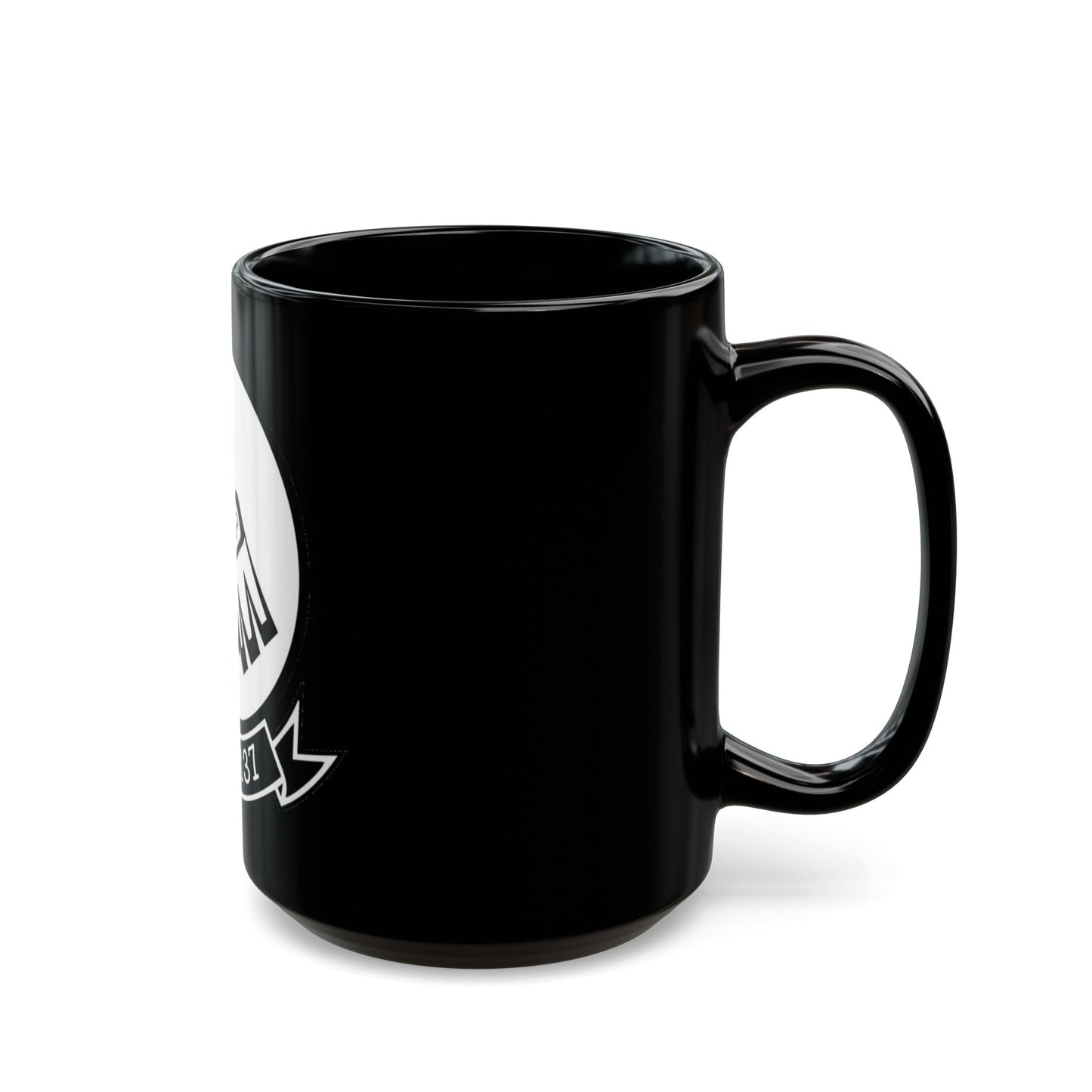 VAQ 137 Electronic Attack Squadron 137 (U.S. Navy) Black Coffee Mug-The Sticker Space