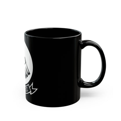 VAQ 137 Electronic Attack Squadron 137 (U.S. Navy) Black Coffee Mug-The Sticker Space