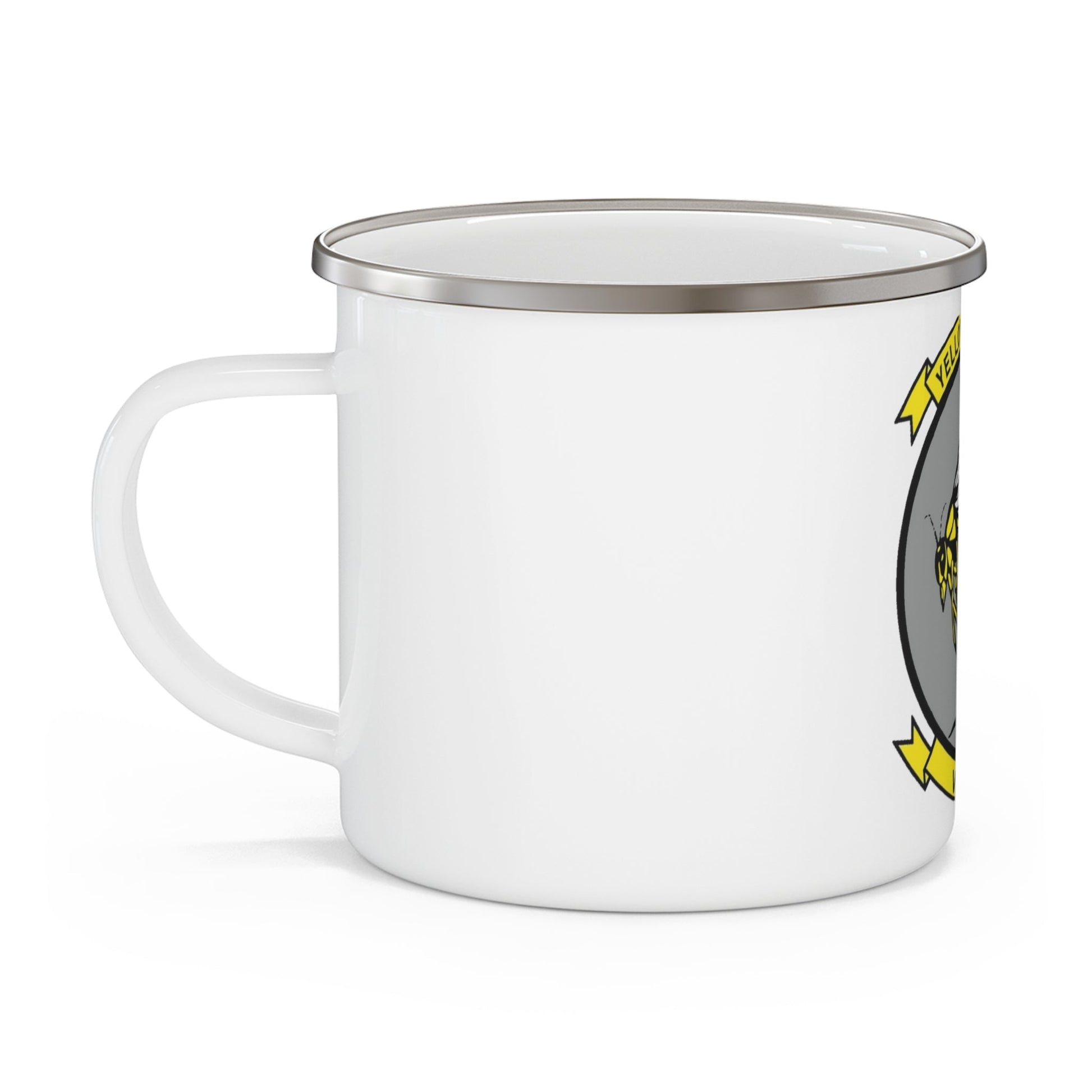 VAQ 138 Electronic Attack Squadron 138 (U.S. Navy) Enamel Mug 12oz-12oz-The Sticker Space