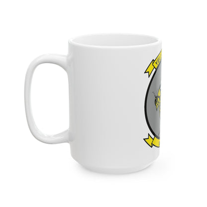 VAQ 138 Electronic Attack Squadron 138 (U.S. Navy) White Coffee Mug-The Sticker Space