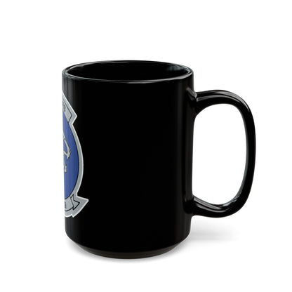 VAQ 139 Cougars (U.S. Navy) Black Coffee Mug-The Sticker Space