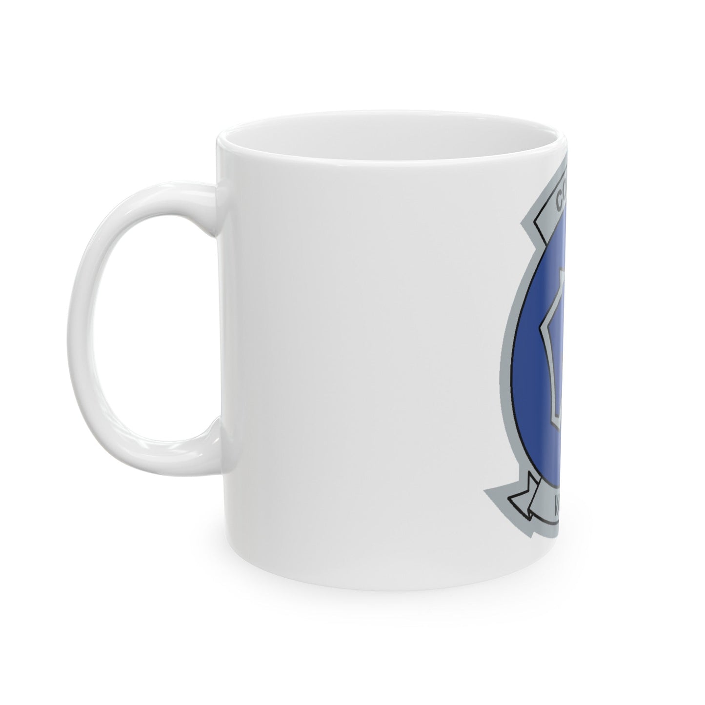 VAQ 139 Cougars (U.S. Navy) White Coffee Mug-The Sticker Space