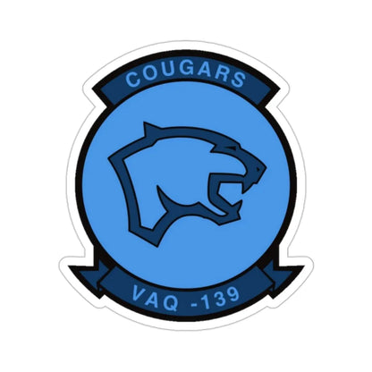 VAQ 139 (U.S. Navy) STICKER Vinyl Die-Cut Decal 2 Inch - The Sticker Space