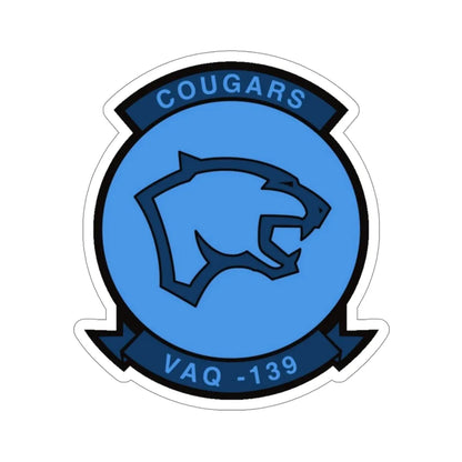 VAQ 139 (U.S. Navy) STICKER Vinyl Die-Cut Decal 4 Inch - The Sticker Space