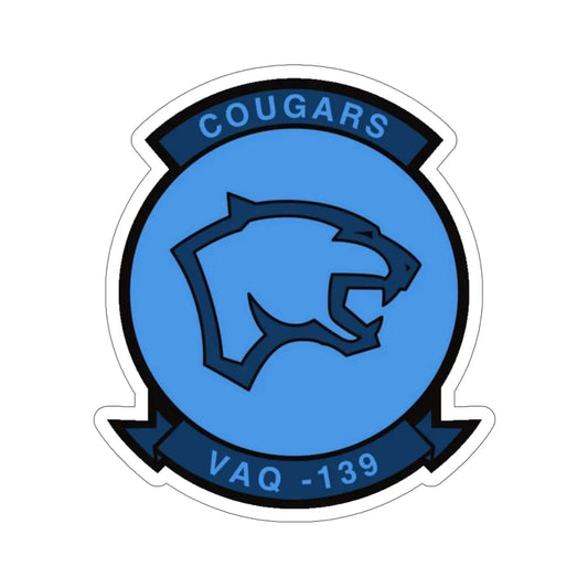 VAQ 139 (U.S. Navy) STICKER Vinyl Die-Cut Decal 6 Inch - The Sticker Space