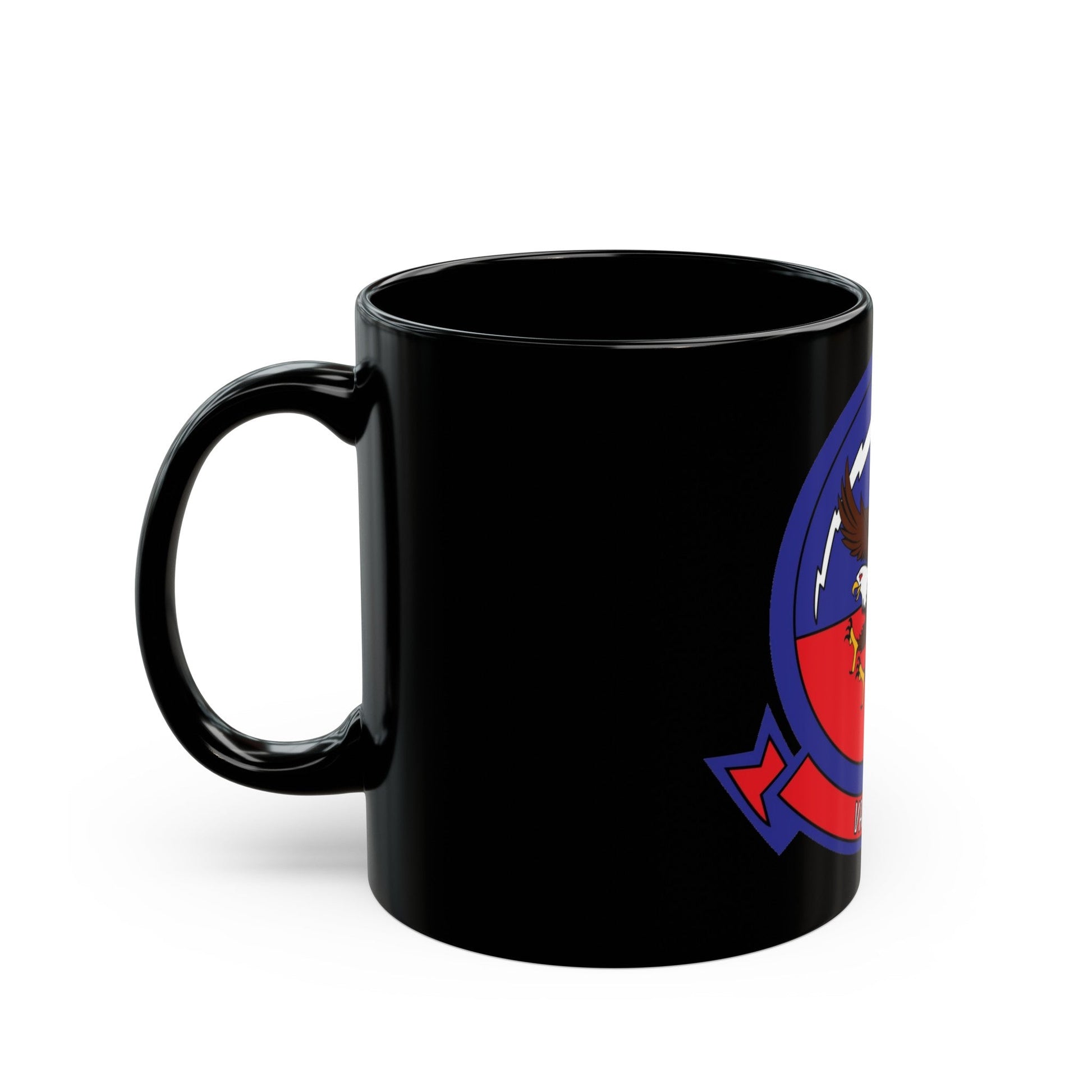 VAQ 140 Electronic Attack Squadron 140 (U.S. Navy) Black Coffee Mug-The Sticker Space