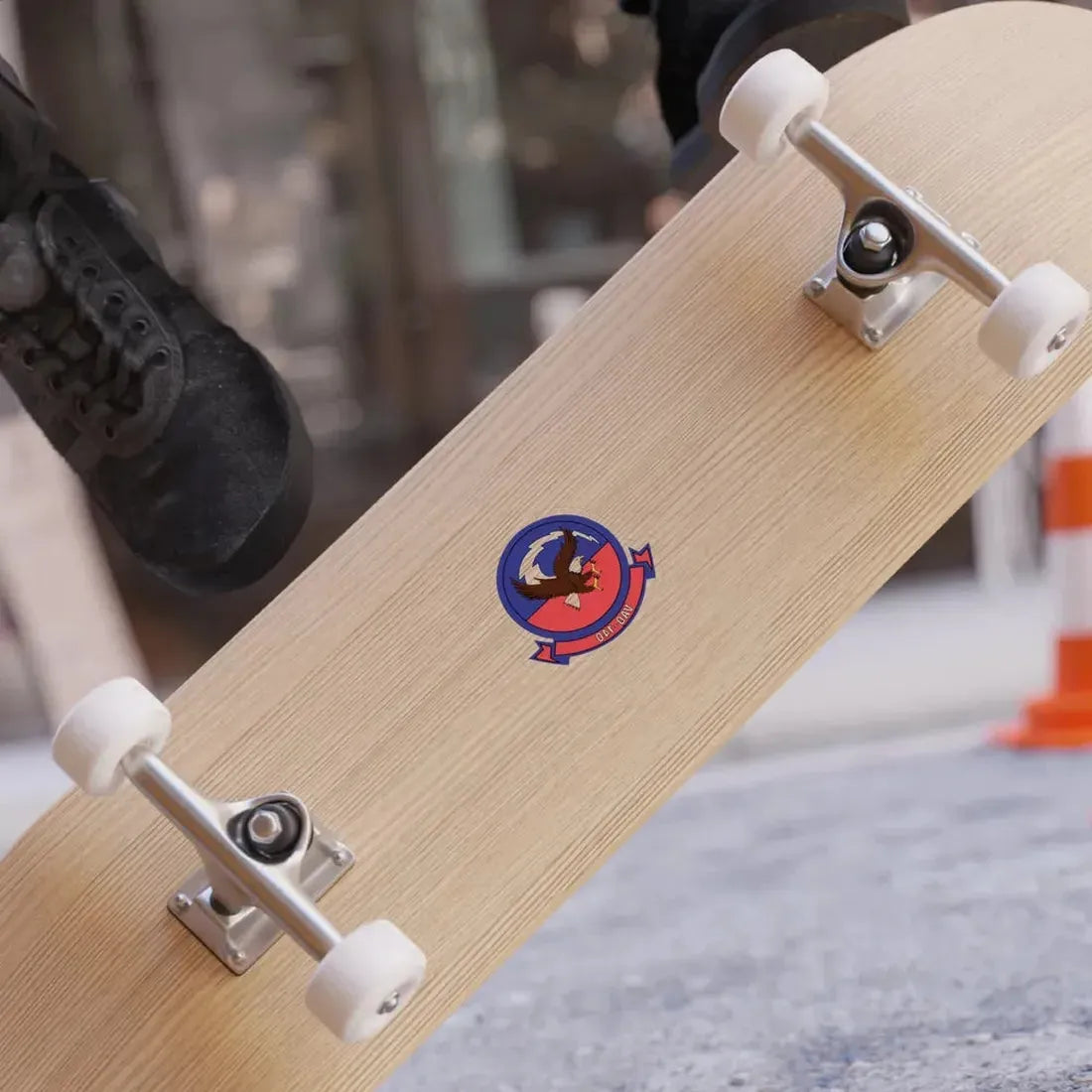 VAQ 140 Electronic Attack Squadron 140 (U.S. Navy) REVERSE PRINT Transparent Die-Cut STICKER - The Sticker Space