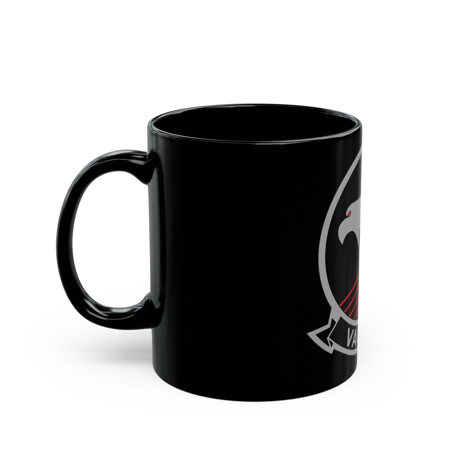 VAQ 141 Electronic Attack Squadron 141 (U.S. Navy) Black Coffee Mug-The Sticker Space