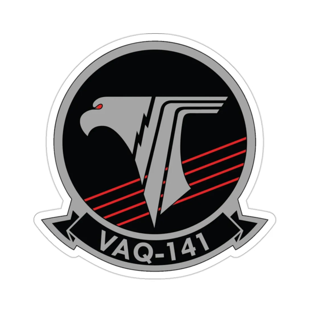 VAQ 141 Electronic Attack Squadron 141 (U.S. Navy) STICKER Vinyl Die-Cut Decal 2 Inch - The Sticker Space