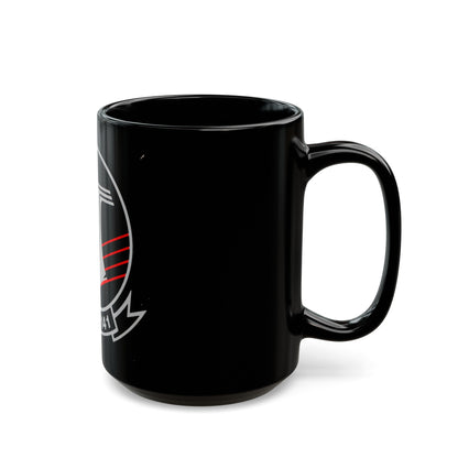 VAQ 141 (U.S. Navy) Black Coffee Mug-The Sticker Space