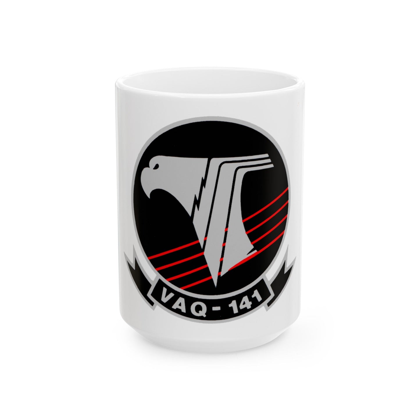 VAQ 141 (U.S. Navy) White Coffee Mug-15oz-The Sticker Space