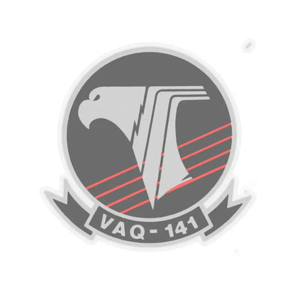 VAQ 141 (U.S. Navy) STICKER Vinyl Kiss-Cut Decal 6 Inch Transparent - The Sticker Space