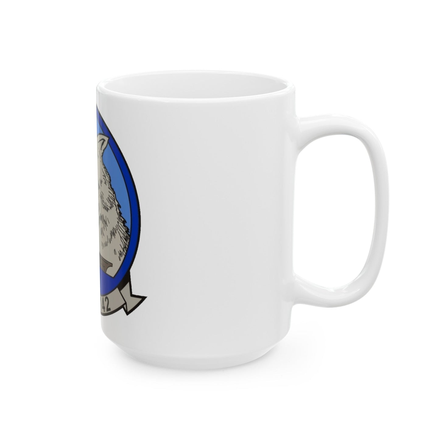 VAQ 142 (U.S. Navy) White Coffee Mug-The Sticker Space