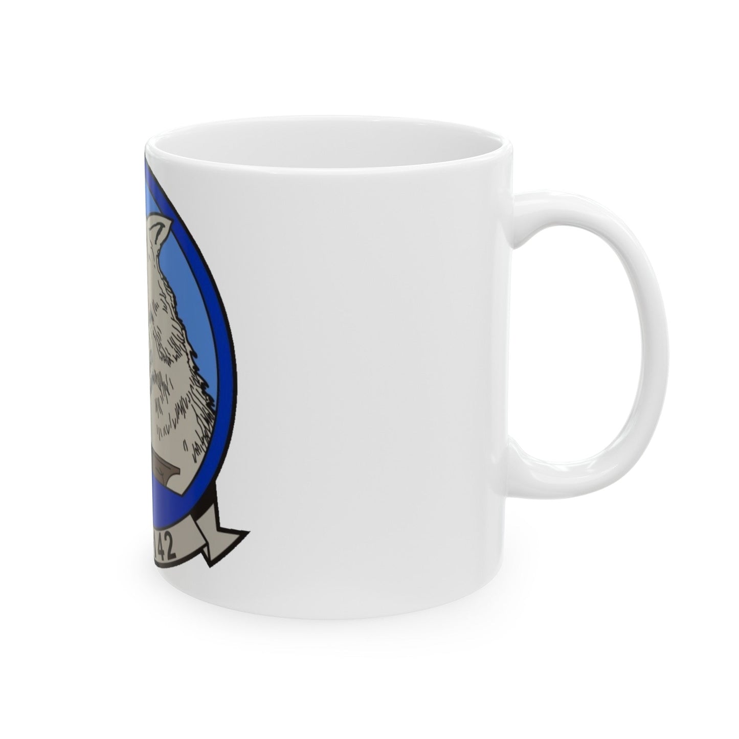 VAQ 142 (U.S. Navy) White Coffee Mug-The Sticker Space