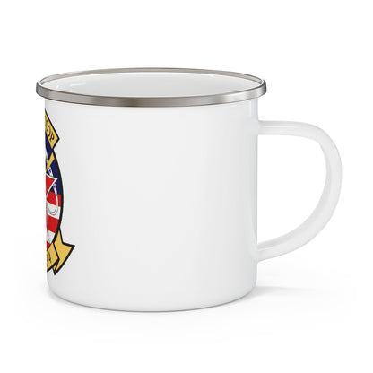 VAQ 34 Tactical Electronic Warfare Squadron 34 (U.S. Navy) Enamel Mug 12oz-12oz-The Sticker Space