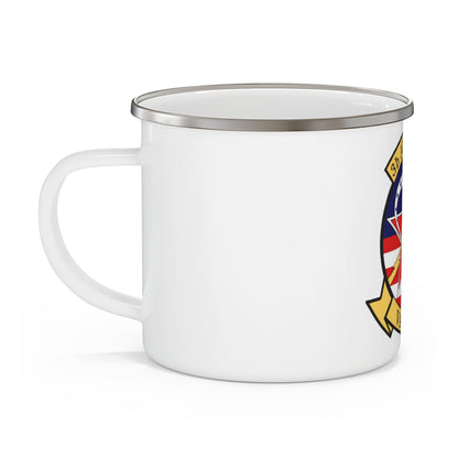 VAQ 34 Tactical Electronic Warfare Squadron 34 (U.S. Navy) Enamel Mug 12oz-12oz-The Sticker Space