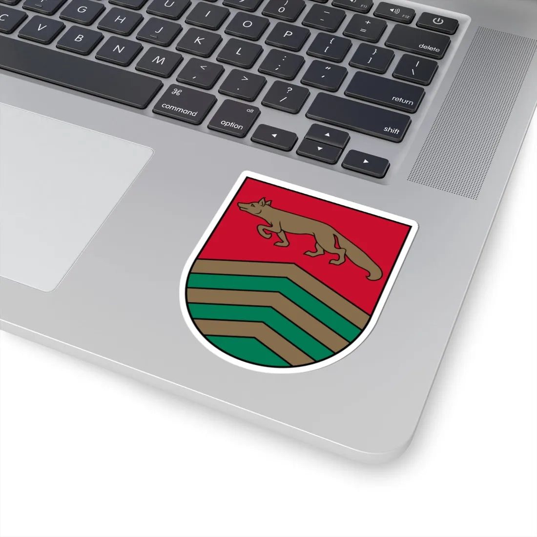 Varakļānu novads COA (Latvia) (Coat of Arms) STICKER Vinyl Kiss-Cut Decal - The Sticker Space