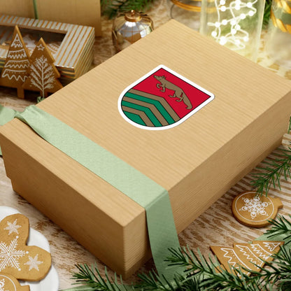 Varakļānu novads COA (Latvia) (Coat of Arms) STICKER Vinyl Kiss-Cut Decal - The Sticker Space