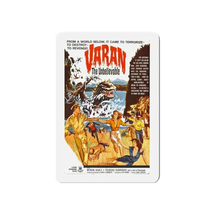 VARAN THE UNBELIEVABLE 1962 Movie Poster - Refrigerator Magnet 5 Inch - The Sticker Space