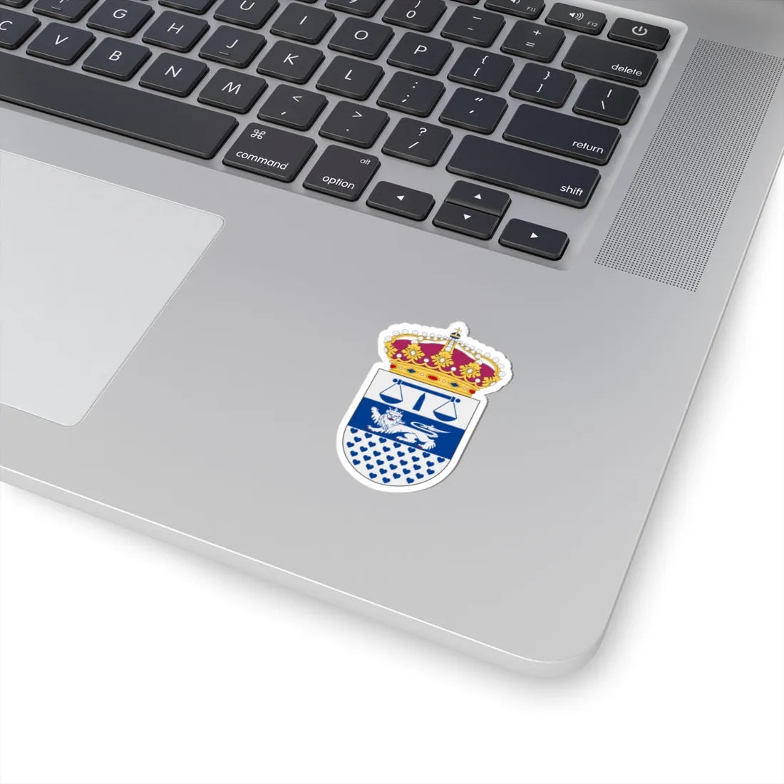 Varbergs tingsrätt vapen (Sweden) (Coat of Arms) STICKER Vinyl Kiss-Cut Decal - The Sticker Space